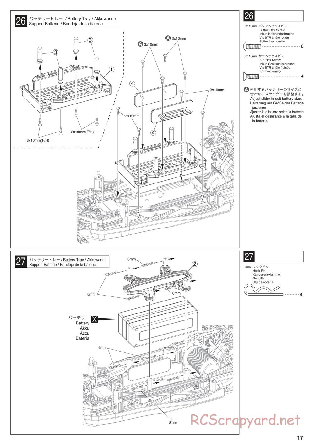 Kyosho - Scorpion XXL VE - Manual - Page 17