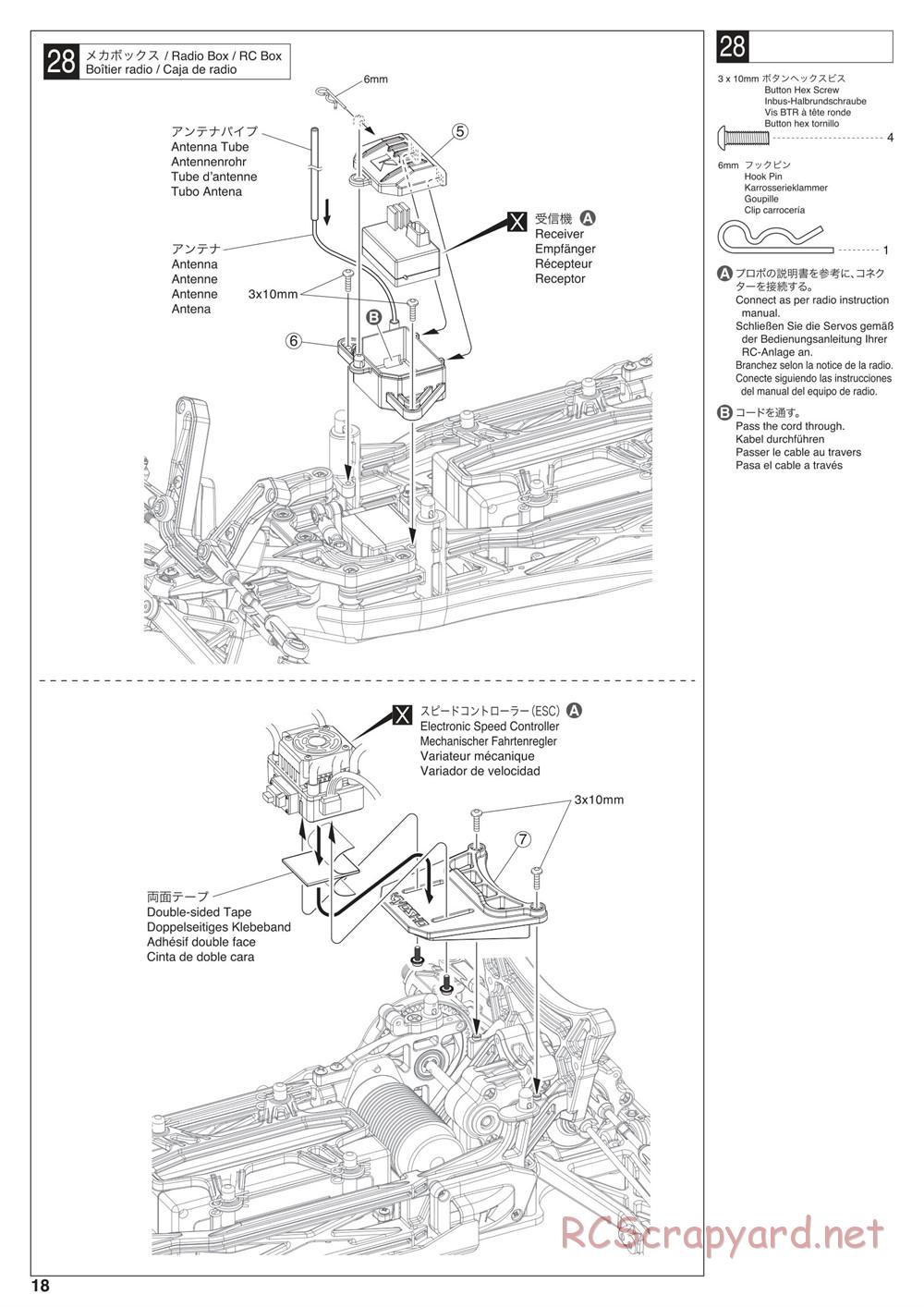 Kyosho - Scorpion XXL VE - Manual - Page 18