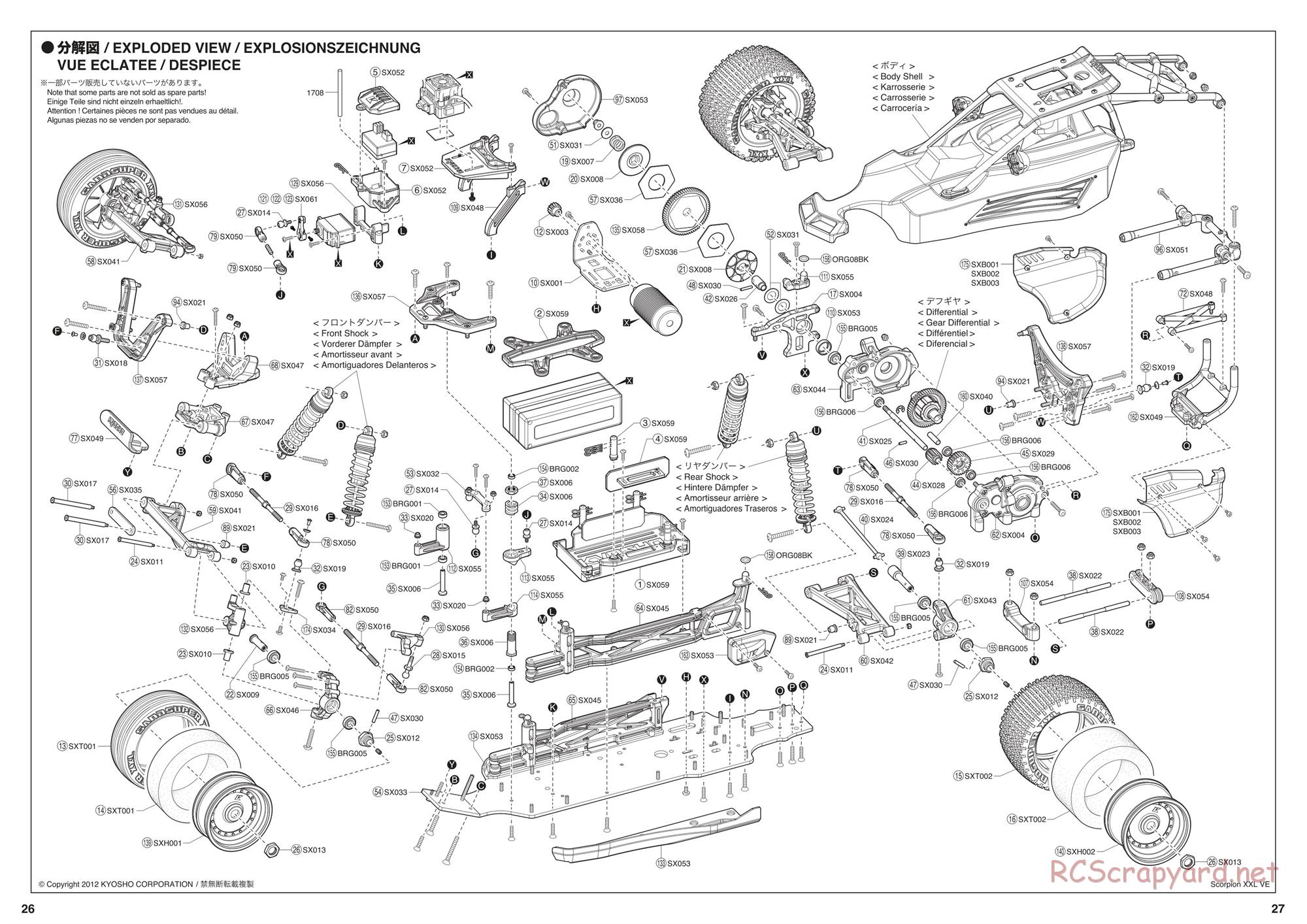 Kyosho - Scorpion XXL VE - Manual - Page 26