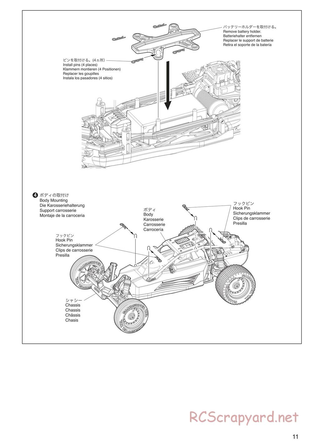 Kyosho - Scorpion XXL VE - Manual - Page 11