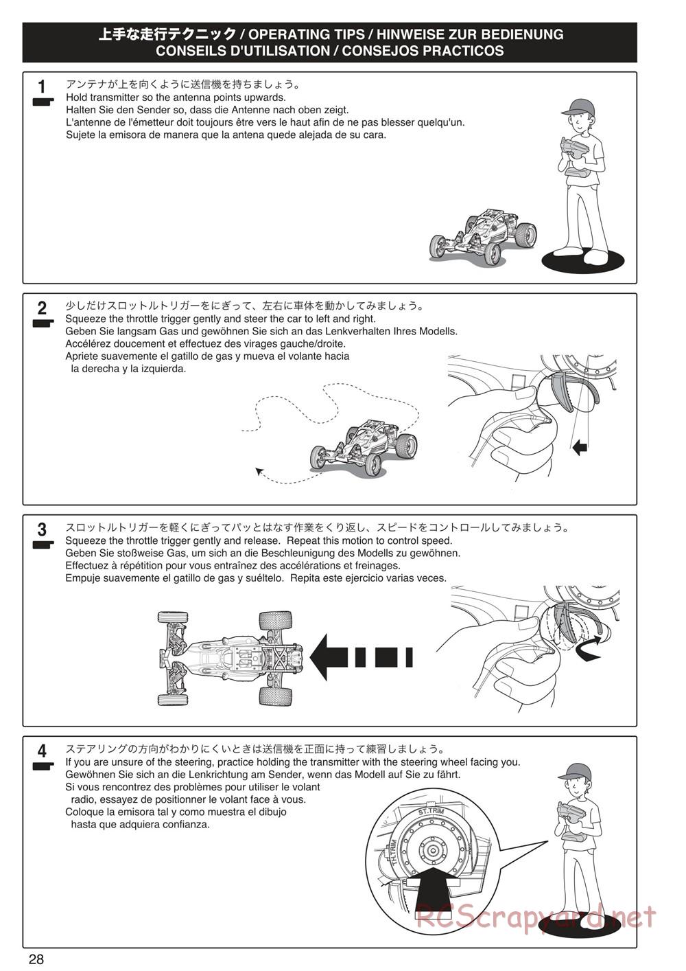 Kyosho - Scorpion XXL VE - Manual - Page 28