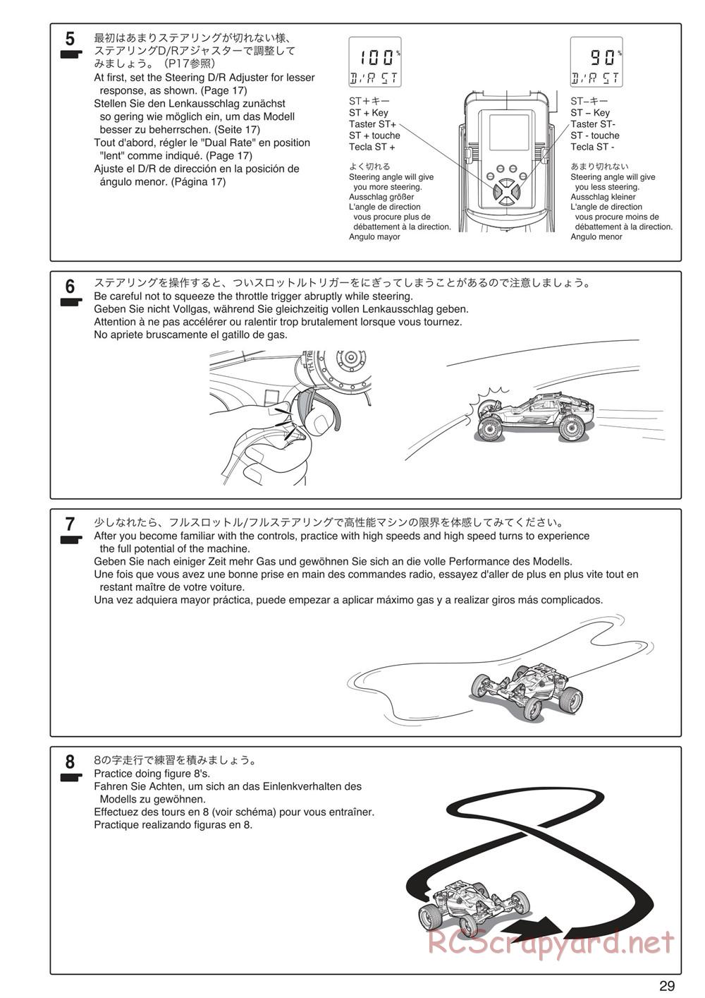 Kyosho - Scorpion XXL VE - Manual - Page 29