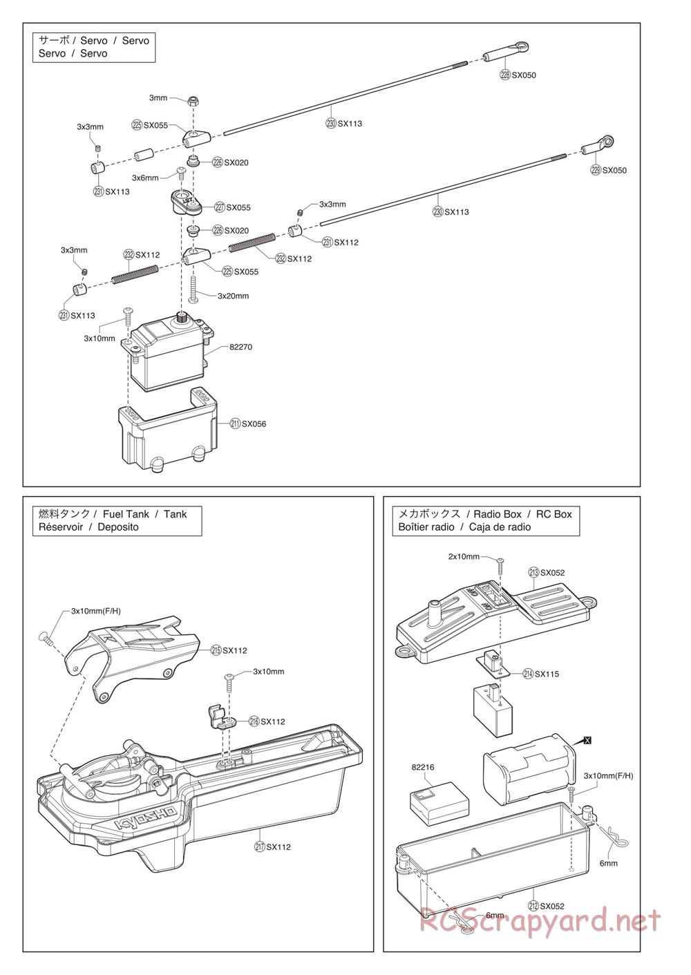 Kyosho - Scorpion B-XXL VE - Exploded Views - Page 5