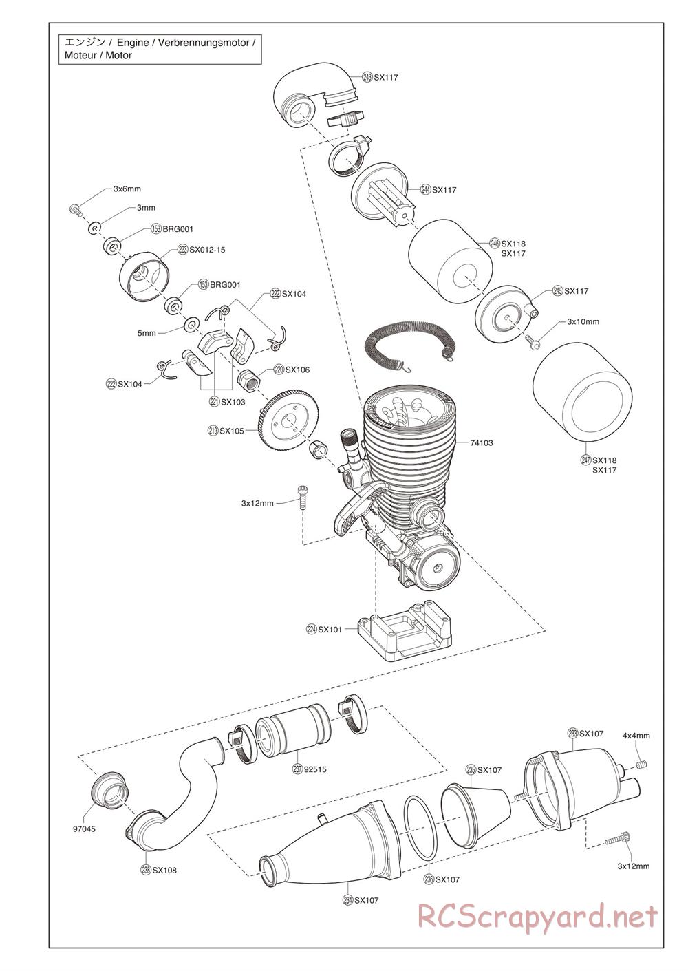 Kyosho - Scorpion B-XXL VE - Exploded Views - Page 6