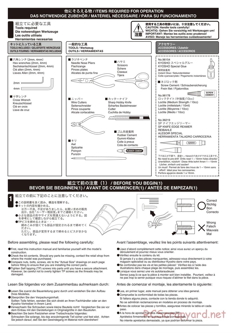 Kyosho - Scorpion B-XXL VE - Manual - Page 2