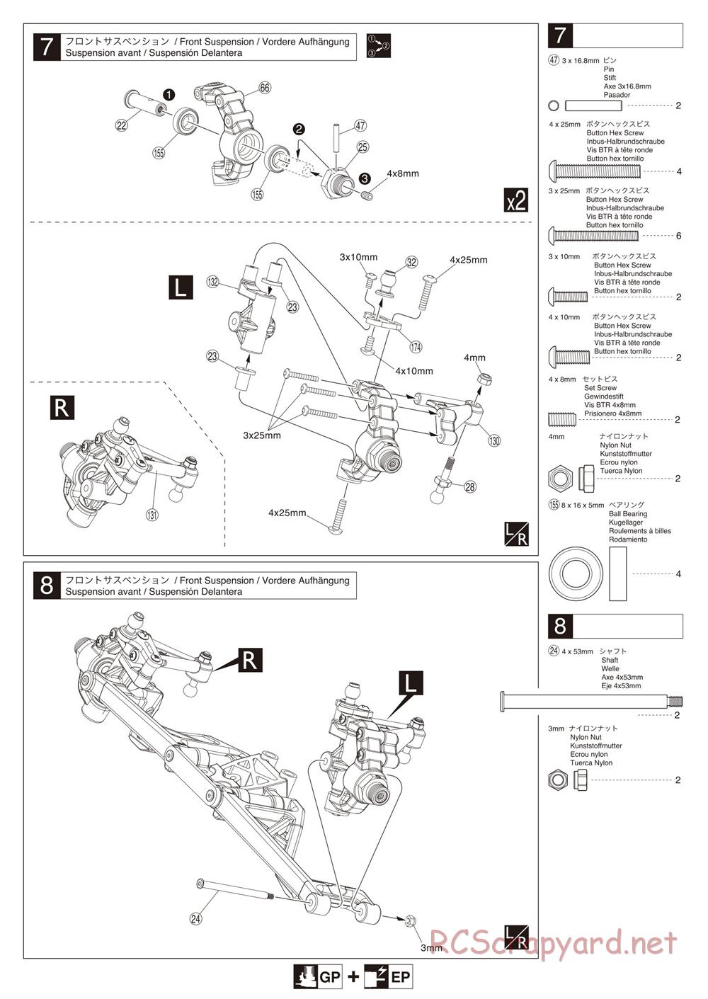 Kyosho - Scorpion B-XXL VE - Manual - Page 8