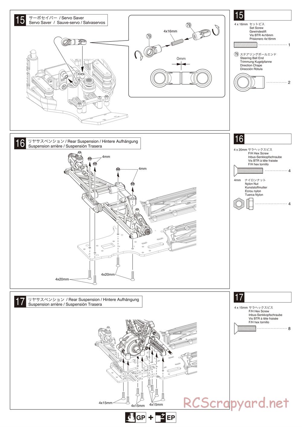 Kyosho - Scorpion B-XXL VE - Manual - Page 12