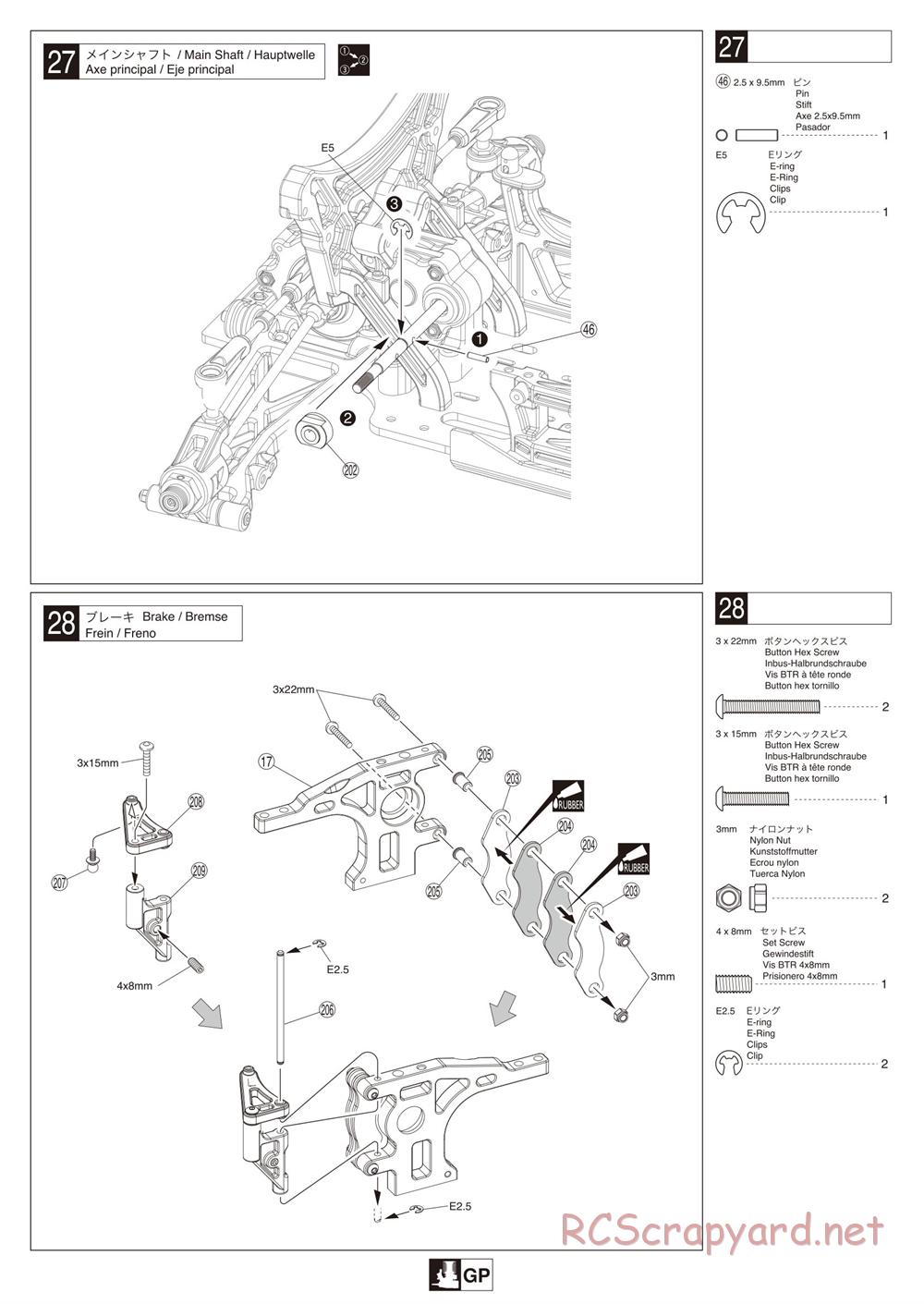 Kyosho - Scorpion B-XXL VE - Manual - Page 18