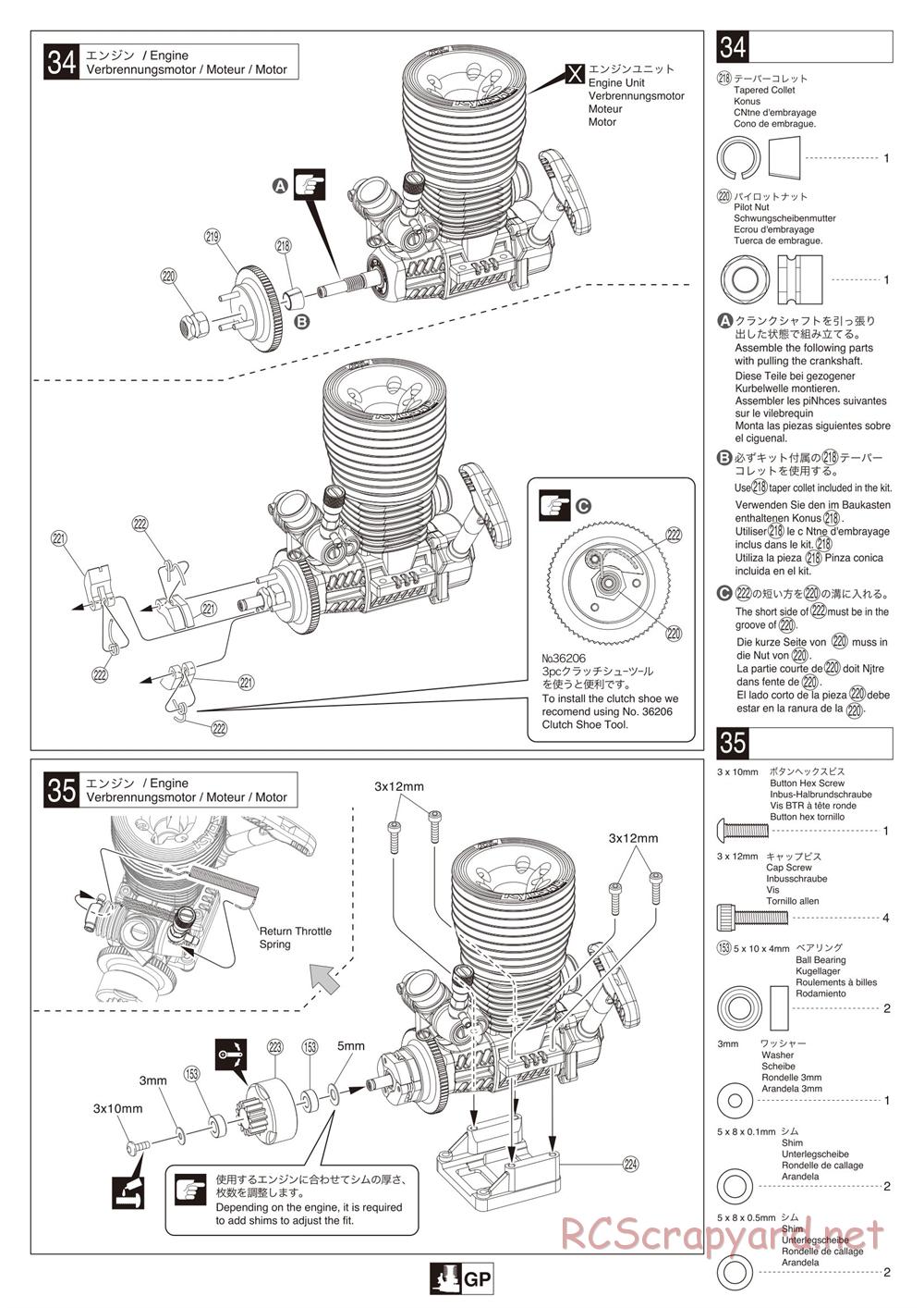 Kyosho - Scorpion B-XXL VE - Manual - Page 24