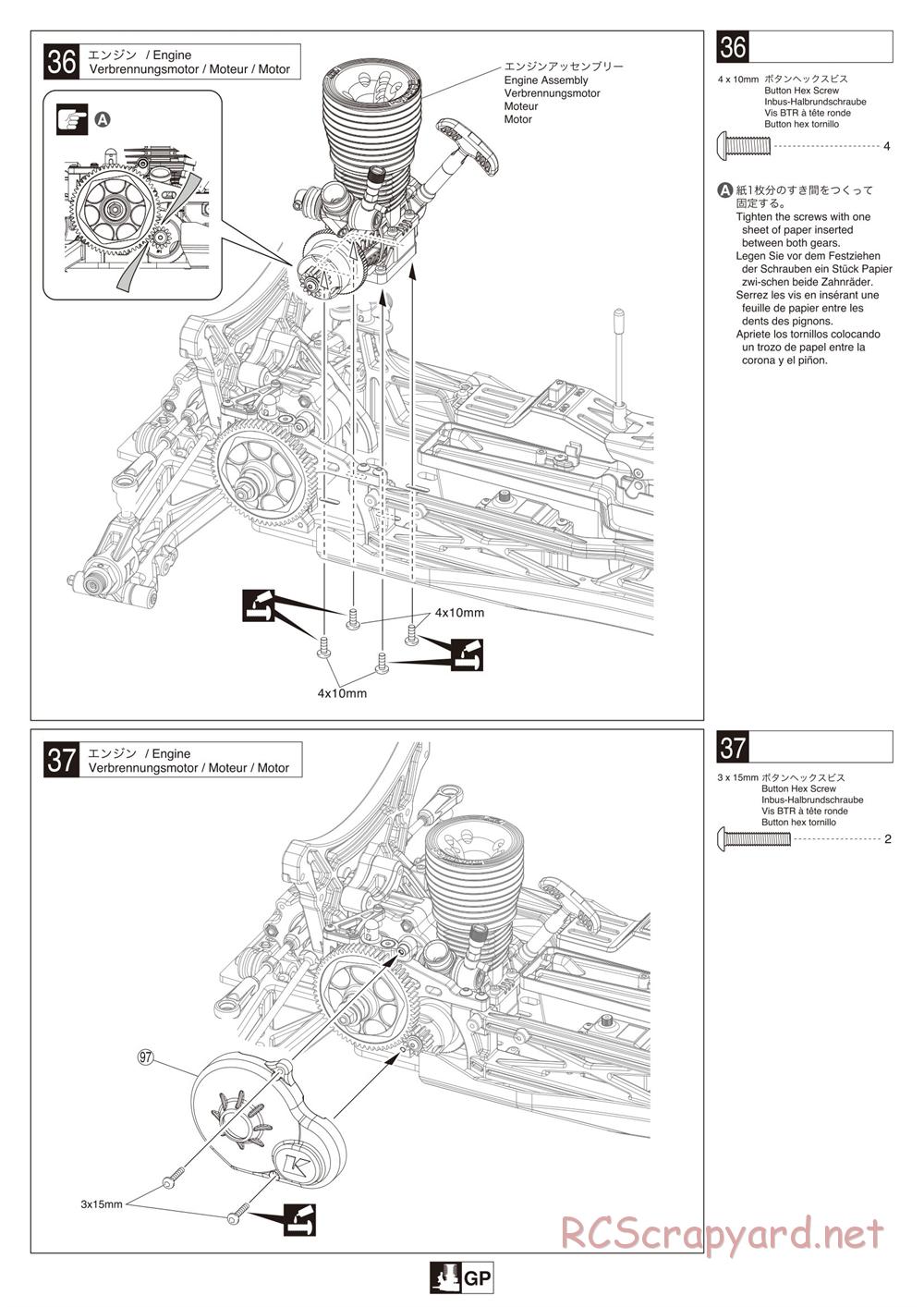 Kyosho - Scorpion B-XXL VE - Manual - Page 26