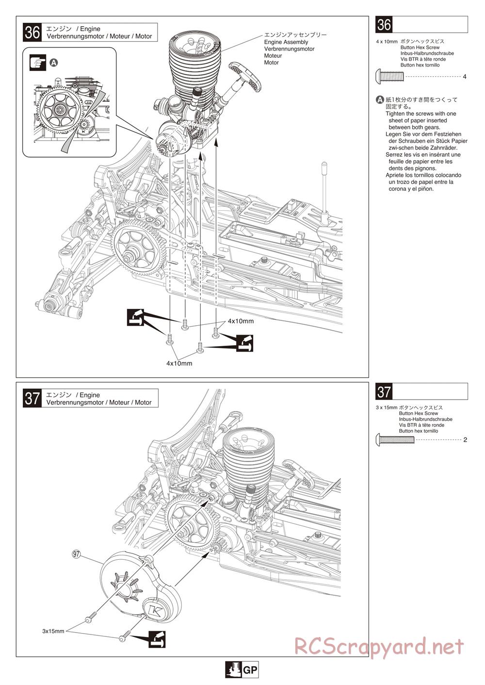 Kyosho - Scorpion B-XXL VE - Manual - Page 27