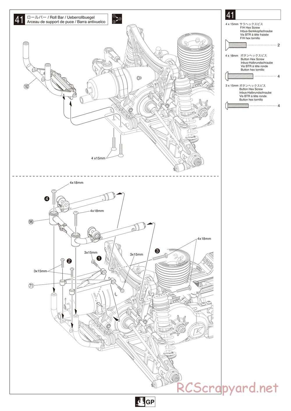 Kyosho - Scorpion B-XXL VE - Manual - Page 33