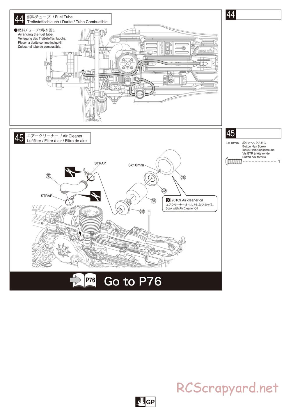 Kyosho - Scorpion B-XXL VE - Manual - Page 36