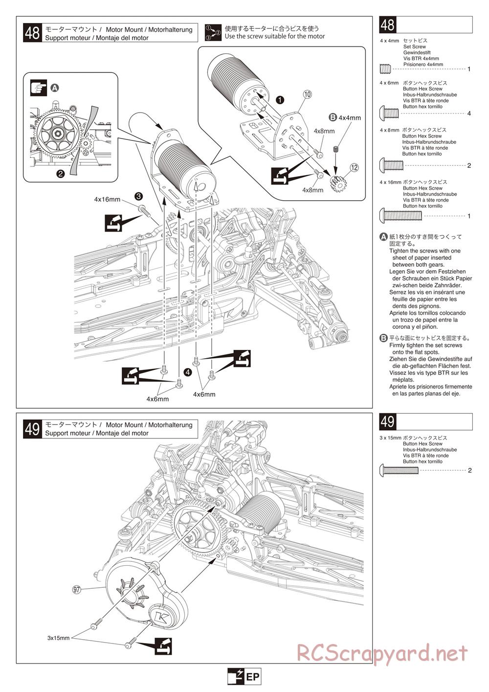 Kyosho - Scorpion B-XXL VE - Manual - Page 40