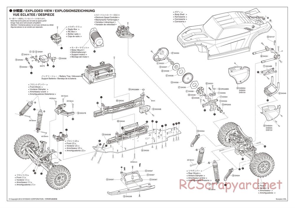 Kyosho - Scorpion B-XXL VE - Manual - Page 65