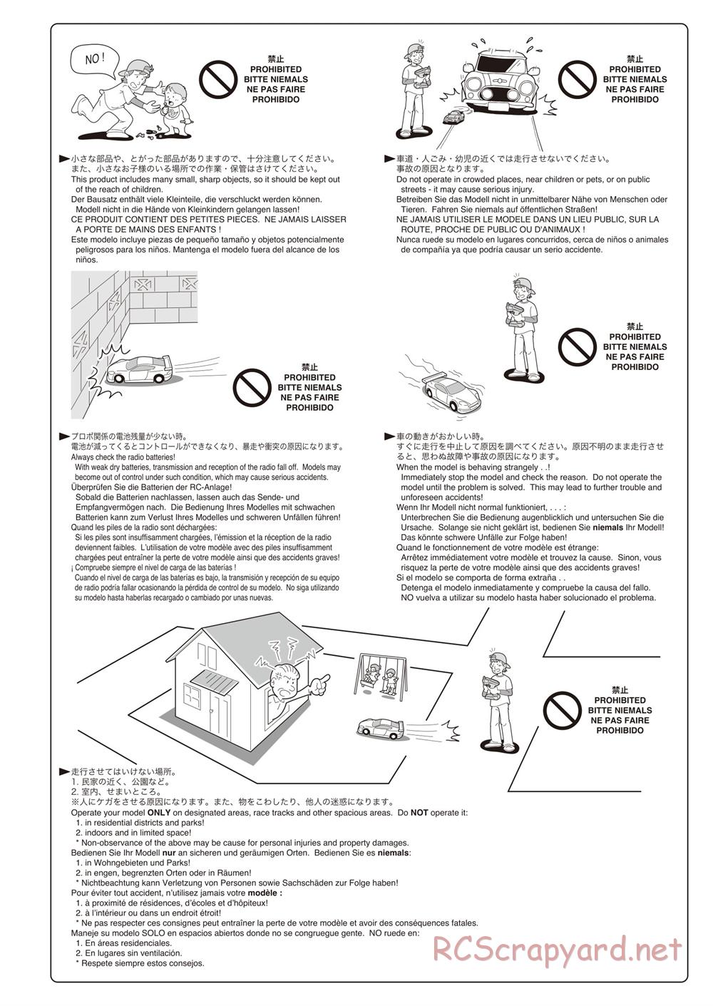 Kyosho - Scorpion B-XXL VE - Manual - Page 3