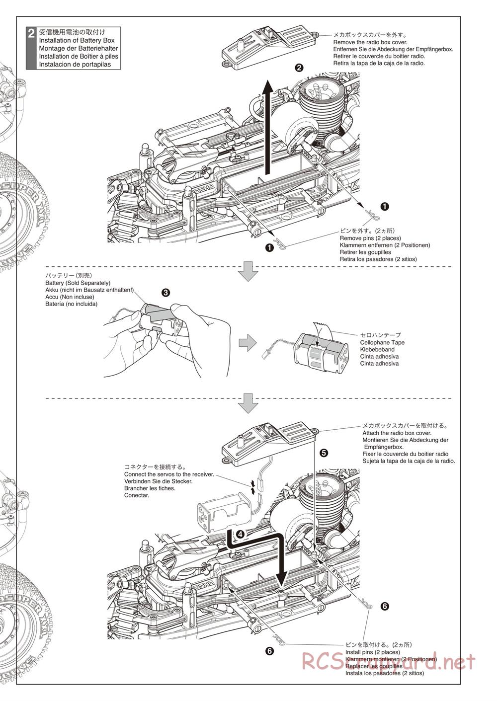 Kyosho - Scorpion B-XXL VE - Manual - Page 10