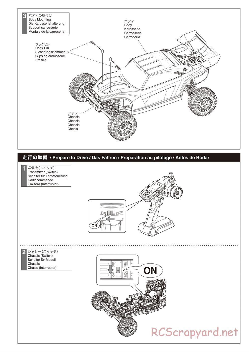 Kyosho - Scorpion B-XXL VE - Manual - Page 11