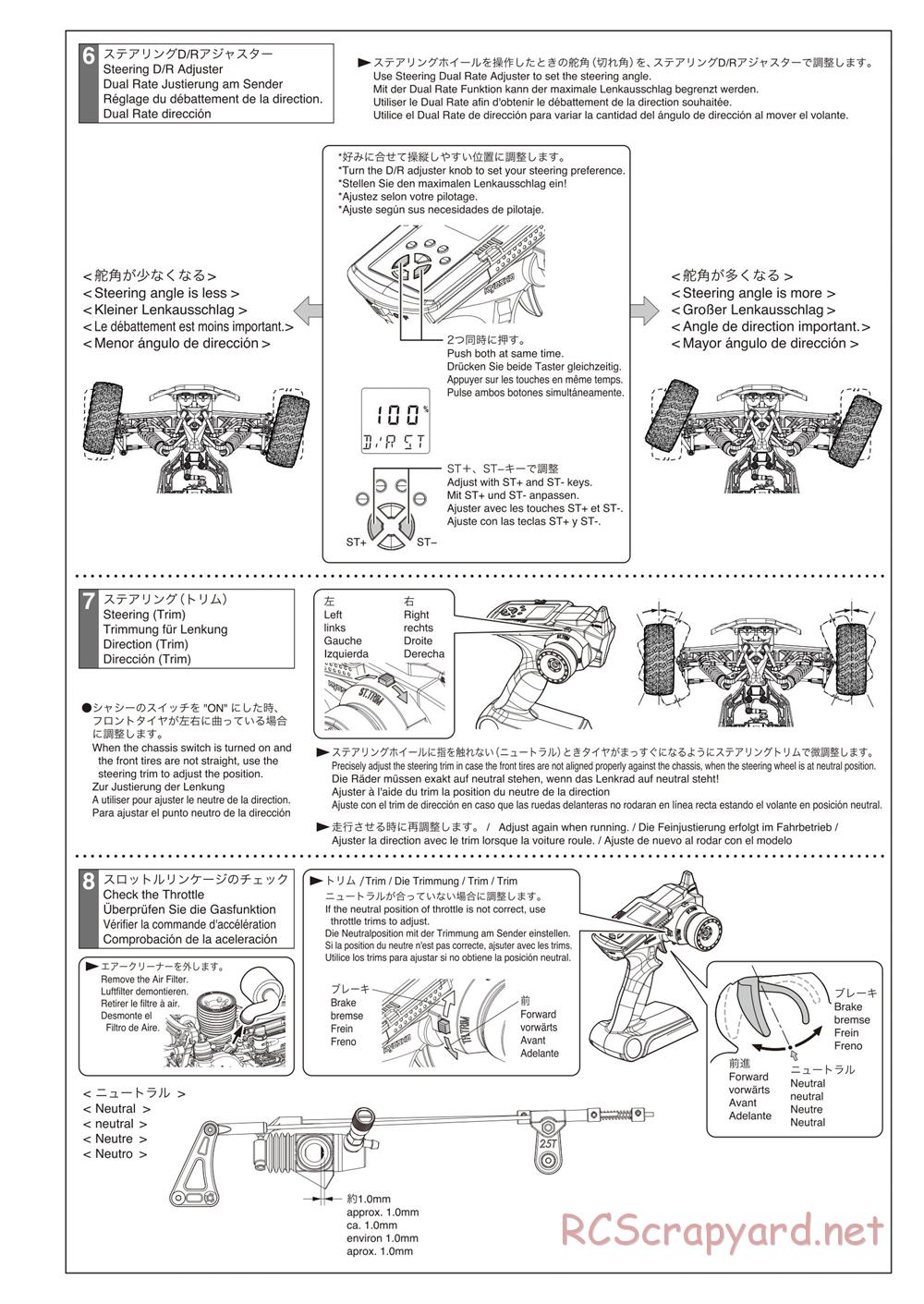 Kyosho - Scorpion B-XXL VE - Manual - Page 13