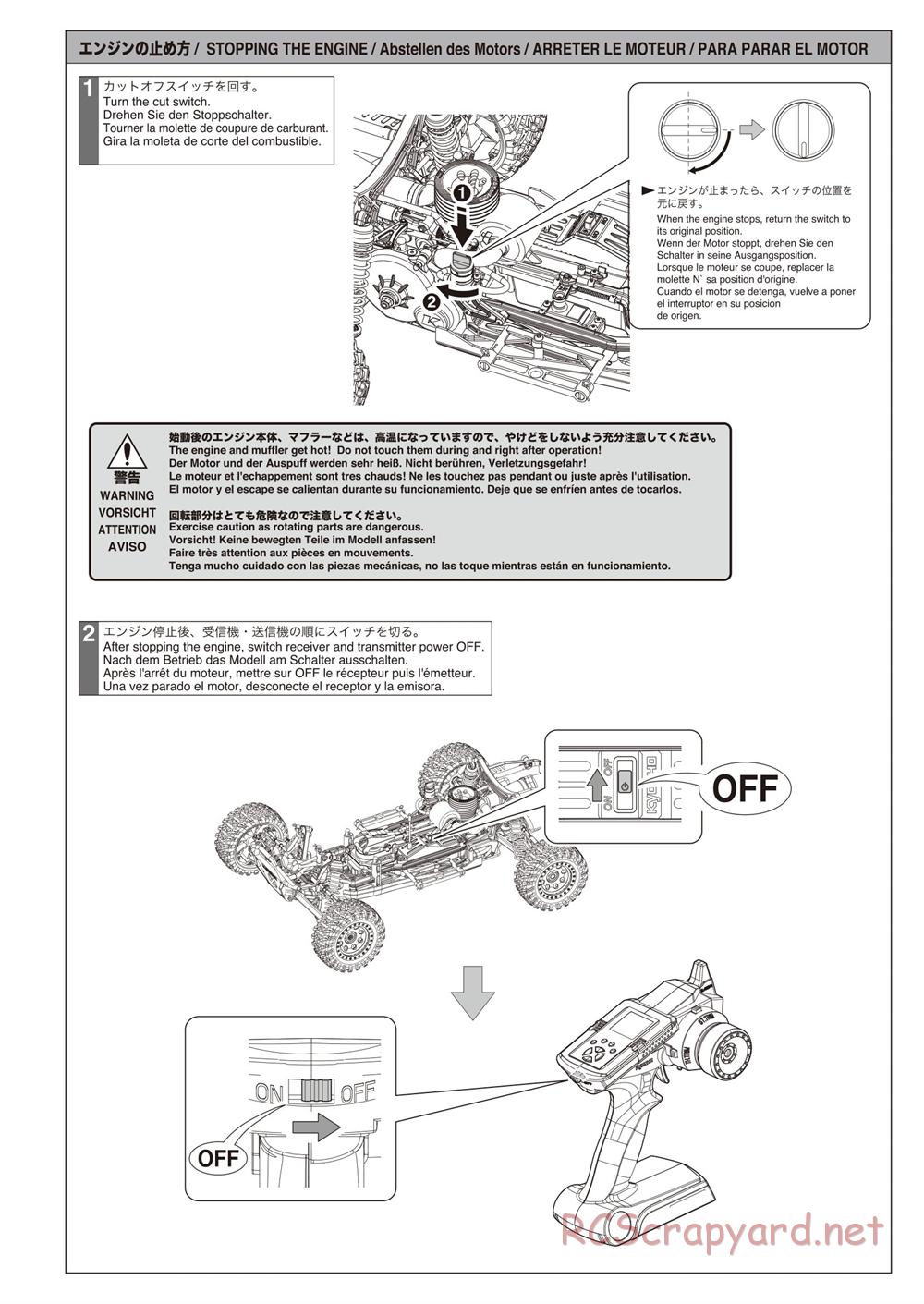 Kyosho - Scorpion B-XXL VE - Manual - Page 15