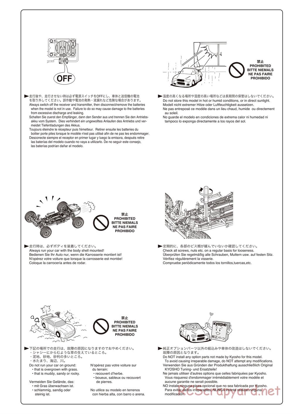 Kyosho - Scorpion B-XXL VE - Manual - Page 18