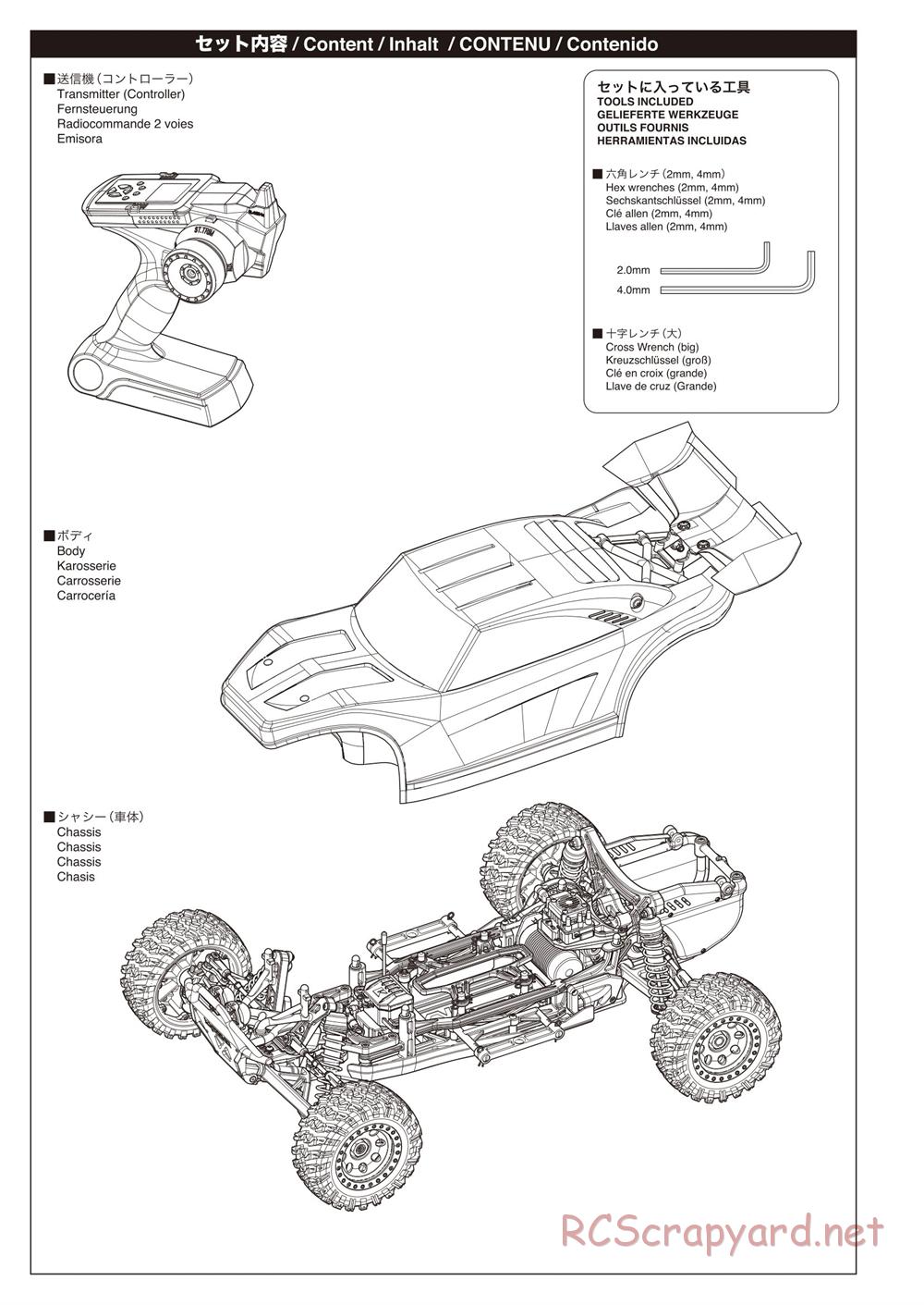 Kyosho - Scorpion B-XXL VE - Manual - Page 19