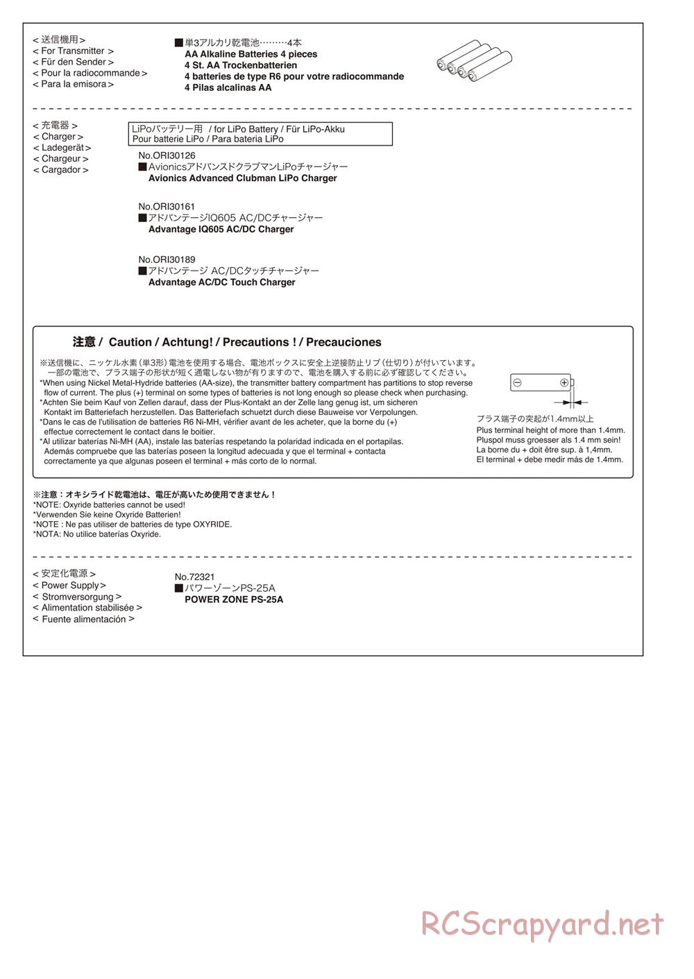 Kyosho - Scorpion B-XXL VE - Manual - Page 21