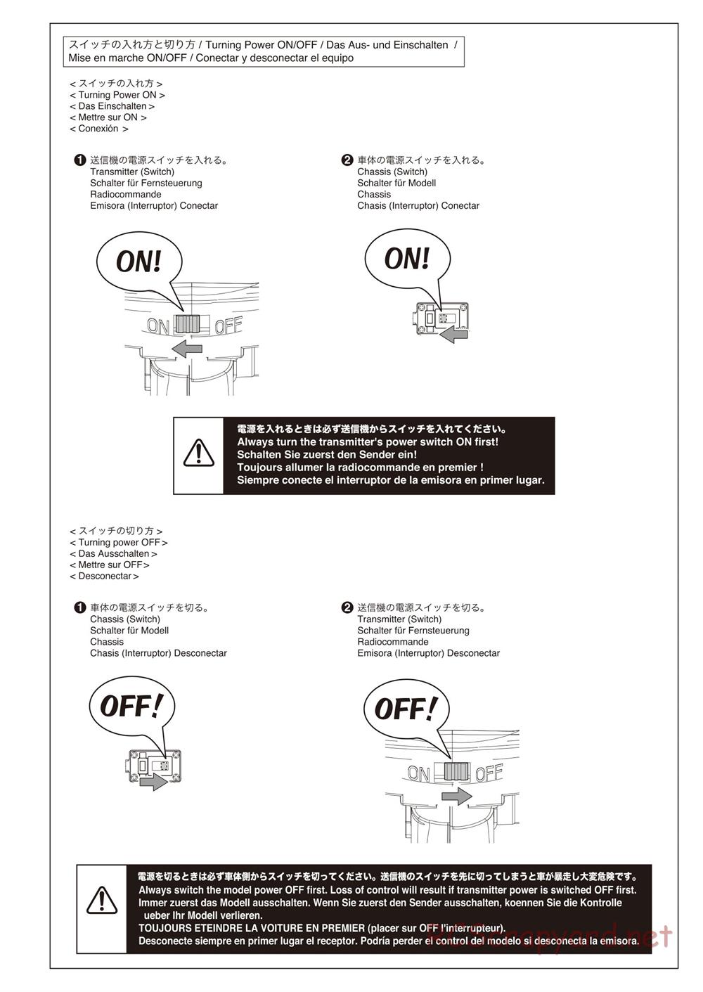 Kyosho - Scorpion B-XXL VE - Manual - Page 28