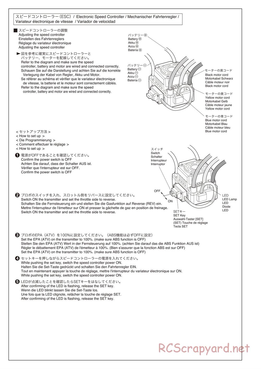 Kyosho - Scorpion B-XXL VE - Manual - Page 33