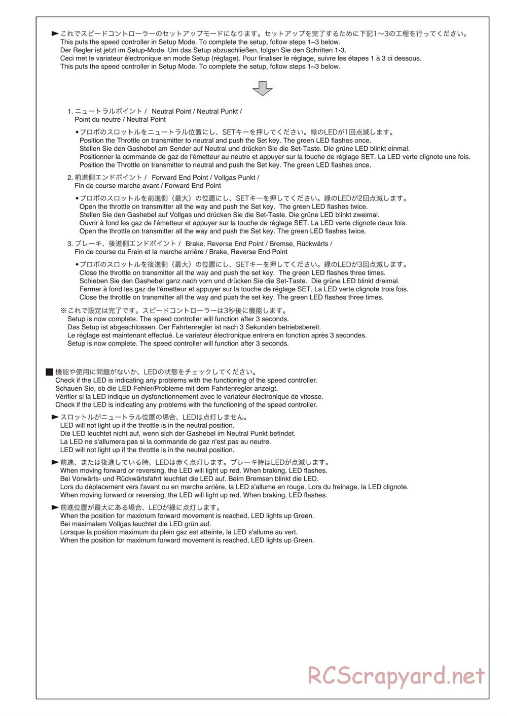 Kyosho - Scorpion B-XXL VE - Manual - Page 34