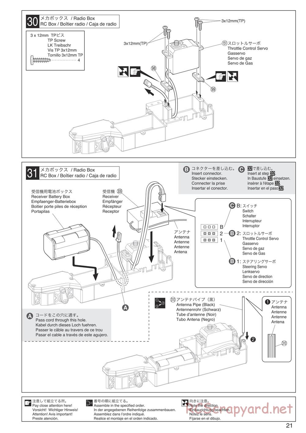 Kyosho - DMT - Manual - Page 21