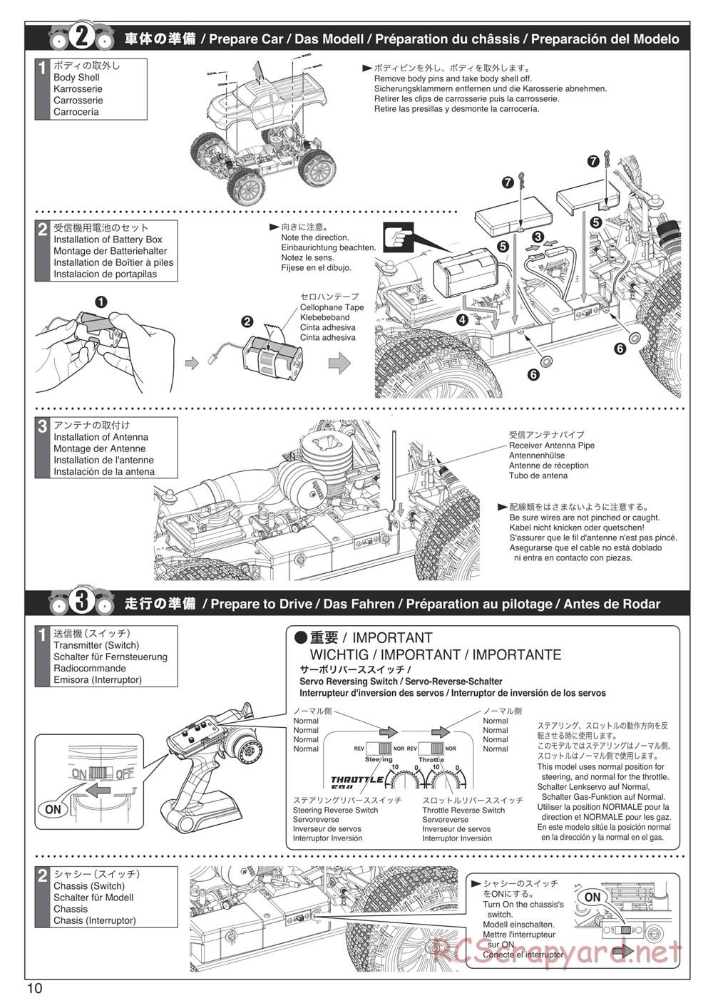 Kyosho - DMT - Manual - Page 10