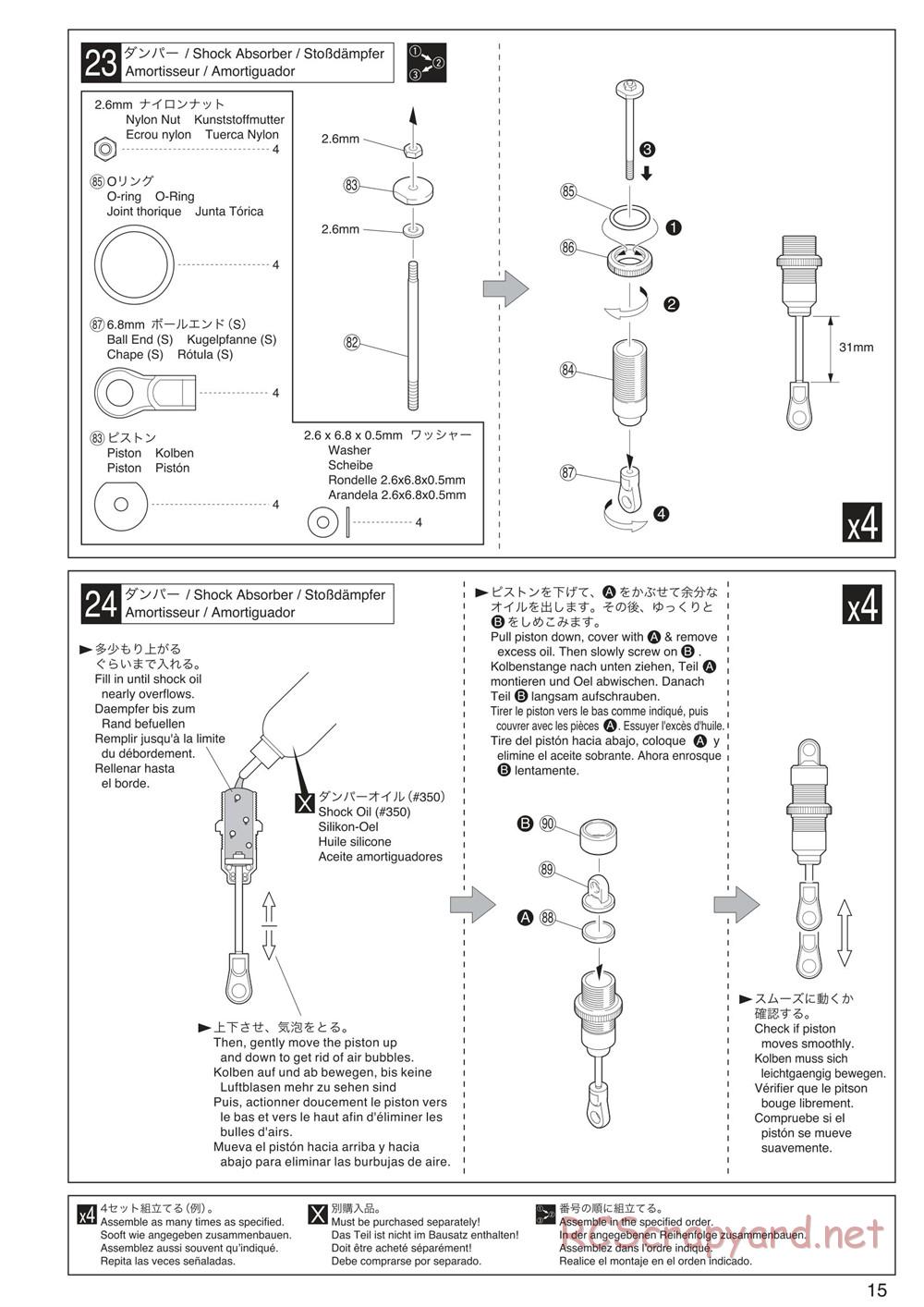 Kyosho - DRT - Manual - Page 15