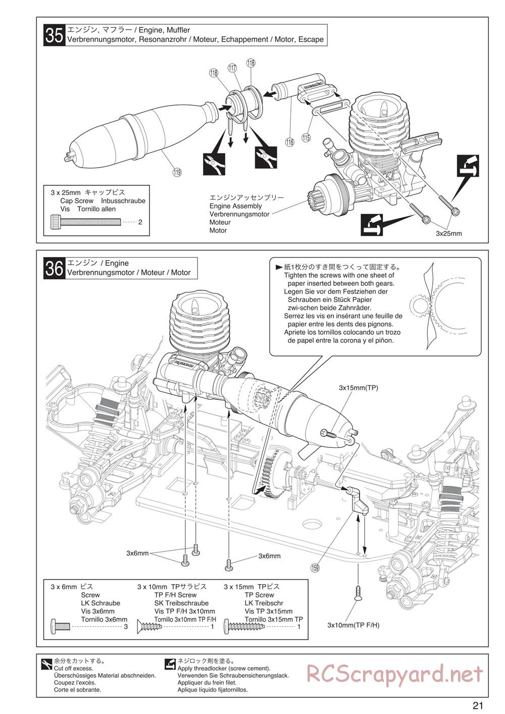 Kyosho - DRT - Manual - Page 21