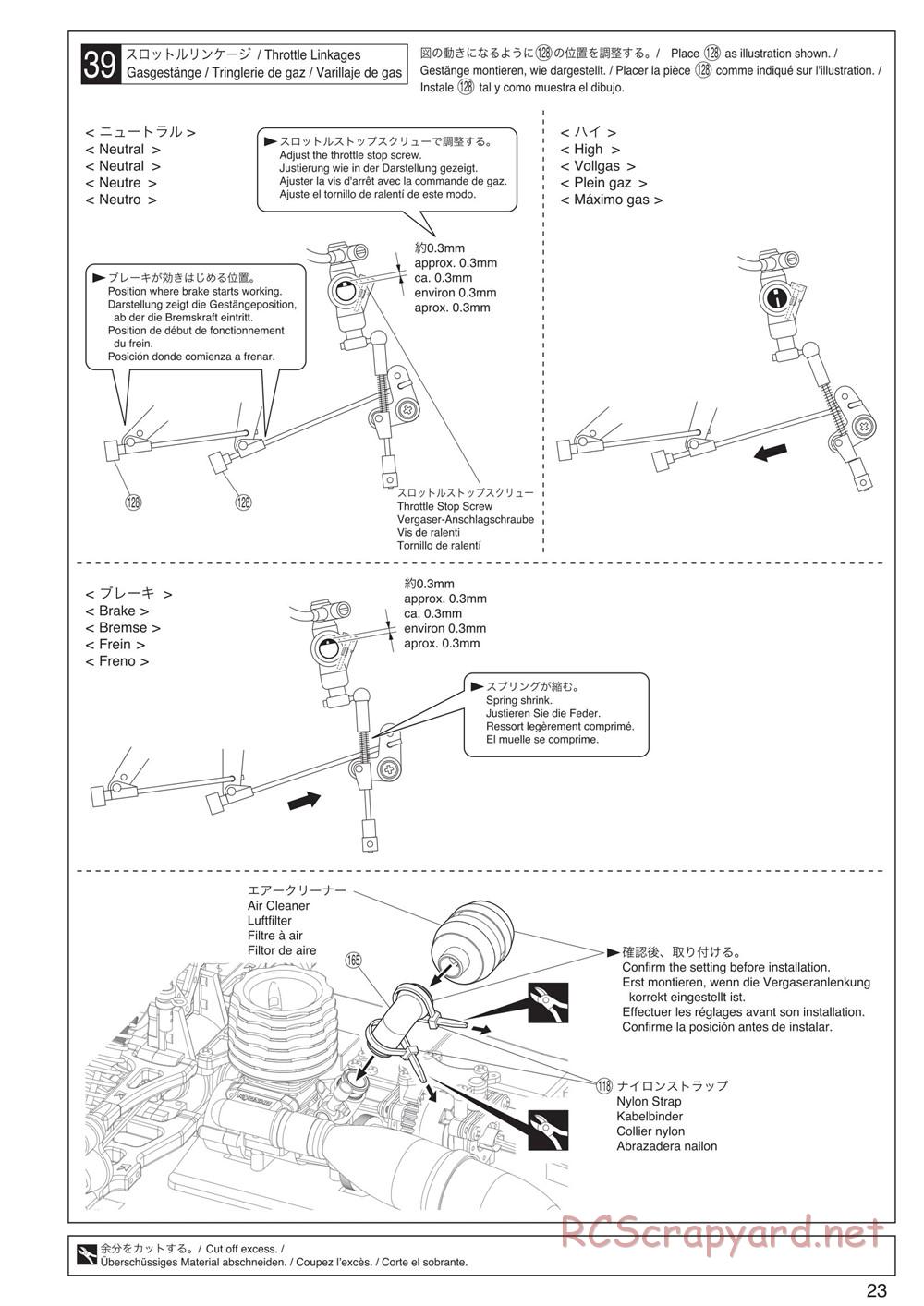 Kyosho - DRT - Manual - Page 23