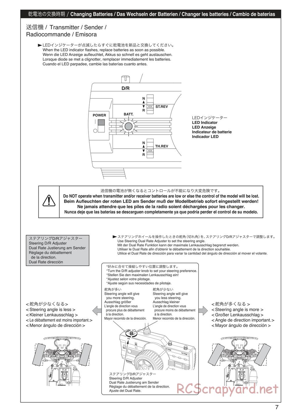 Kyosho - DRT - Manual - Page 7