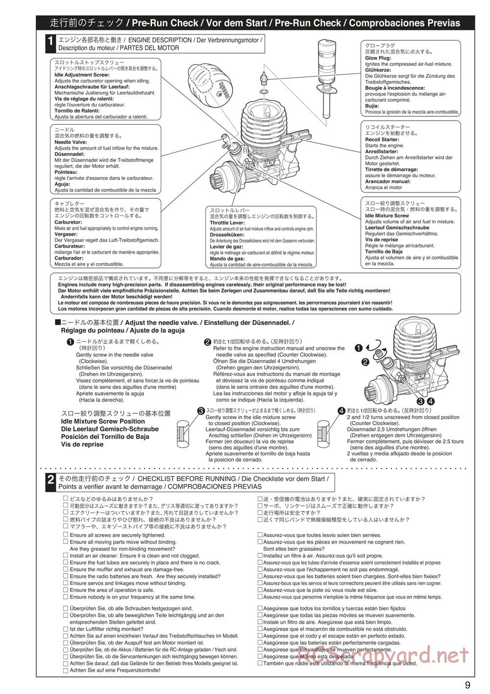 Kyosho - DRT - Manual - Page 9