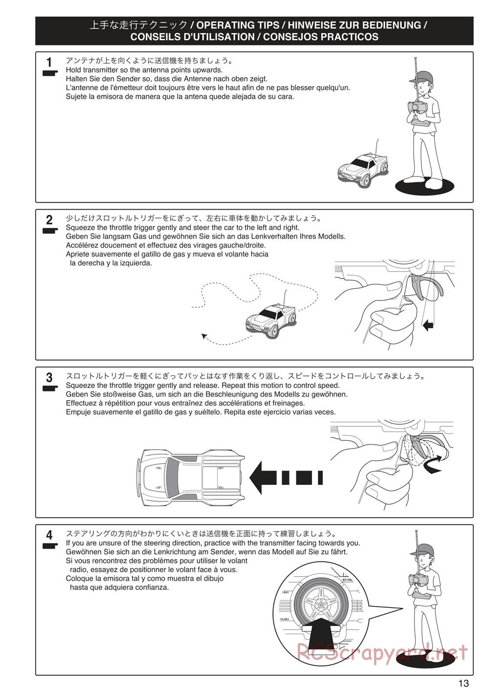 Kyosho - DRT - Manual - Page 13