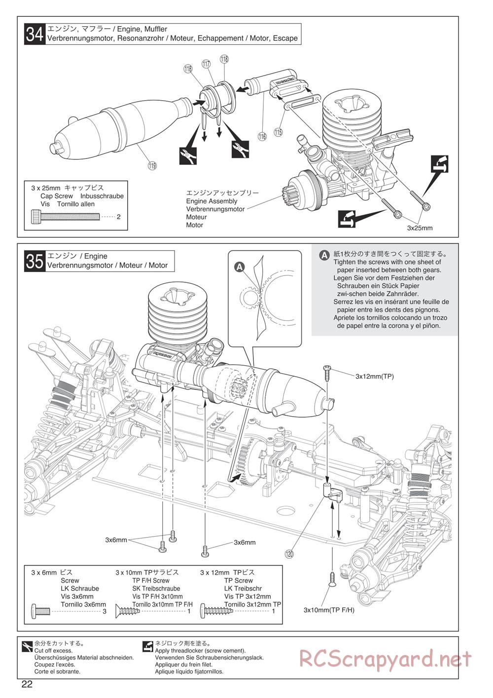 Kyosho - DBX 2.0 - Manual - Page 22