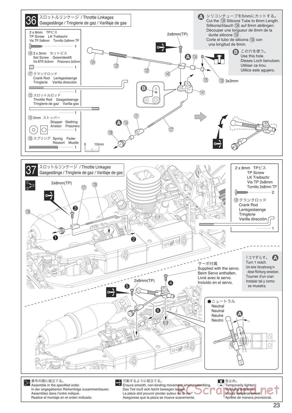 Kyosho - DBX 2.0 - Manual - Page 23