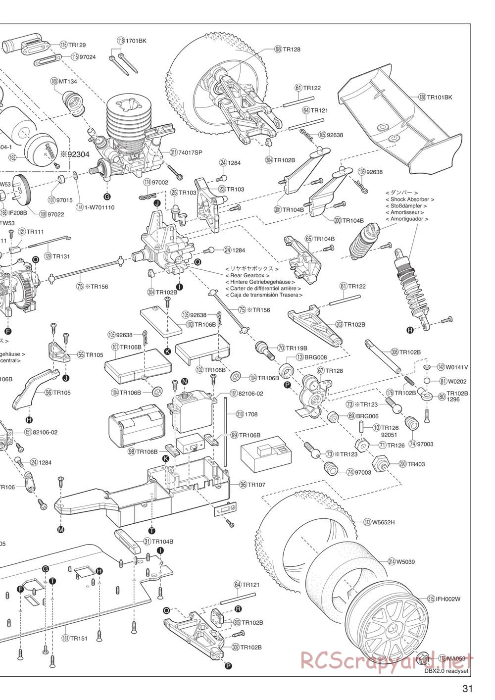 Kyosho - DBX 2.0 - Manual - Page 31