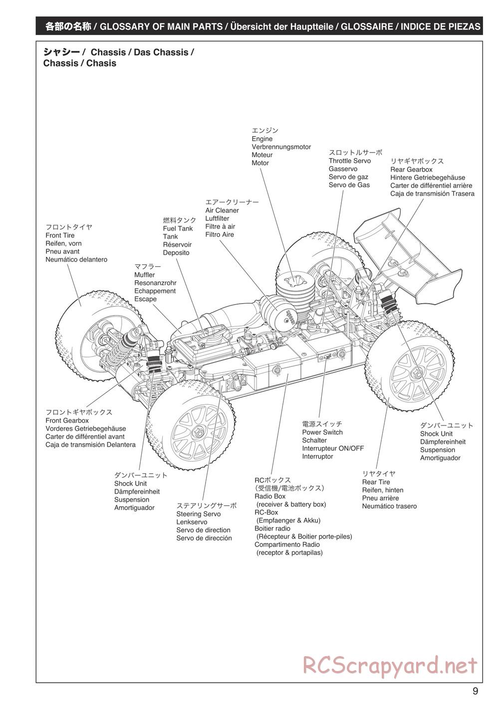 Kyosho - DBX 2.0 - Manual - Page 9