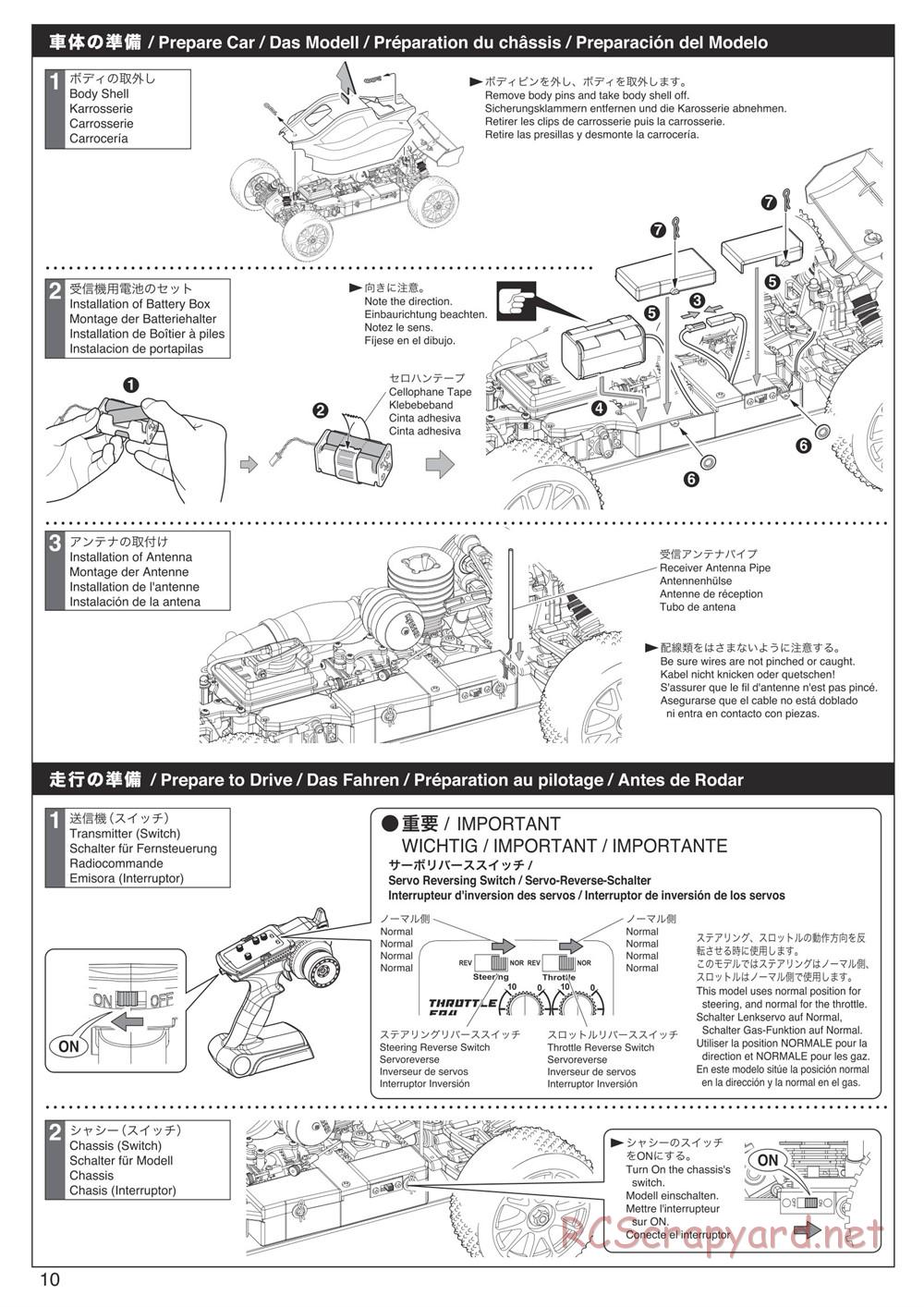 Kyosho - DBX 2.0 - Manual - Page 10