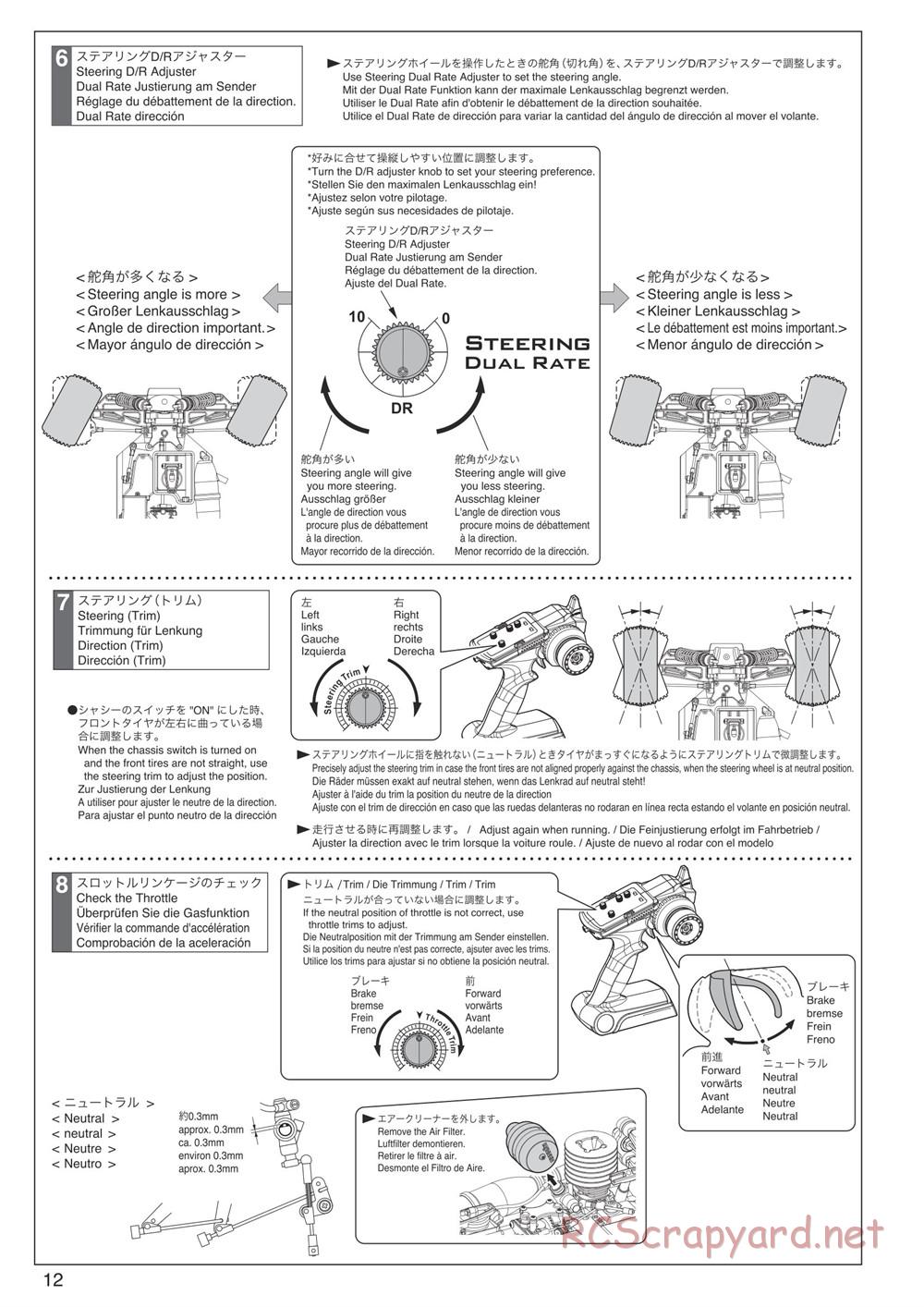 Kyosho - DBX 2.0 - Manual - Page 12