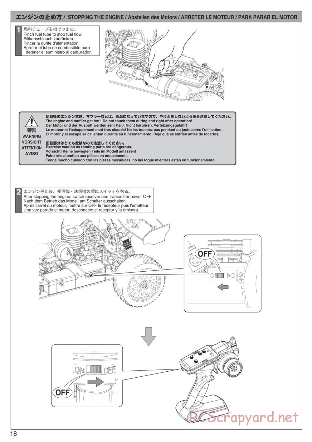 Kyosho - DBX 2.0 - Manual - Page 18