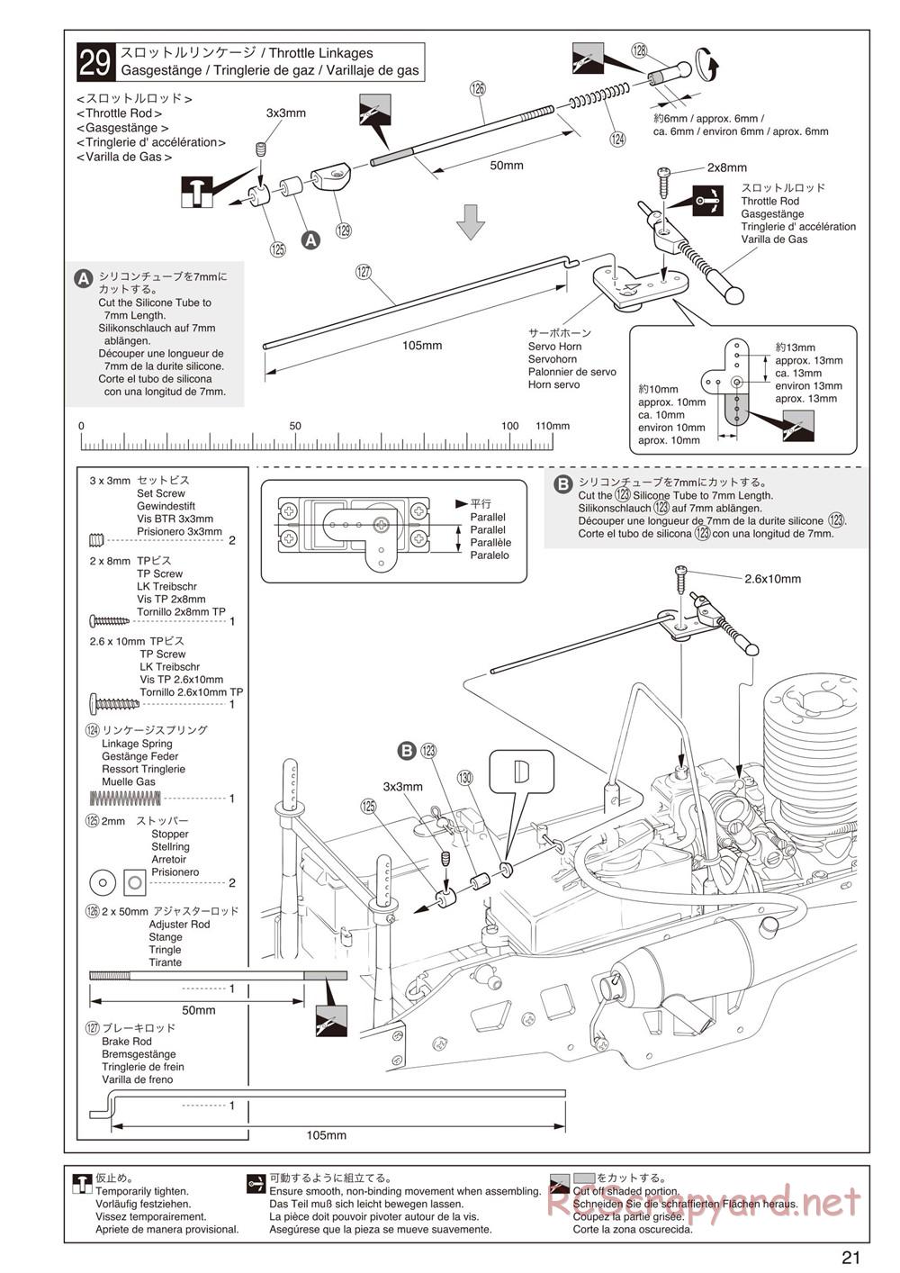 Kyosho - Mad Force Cruiser - Manual - Page 21