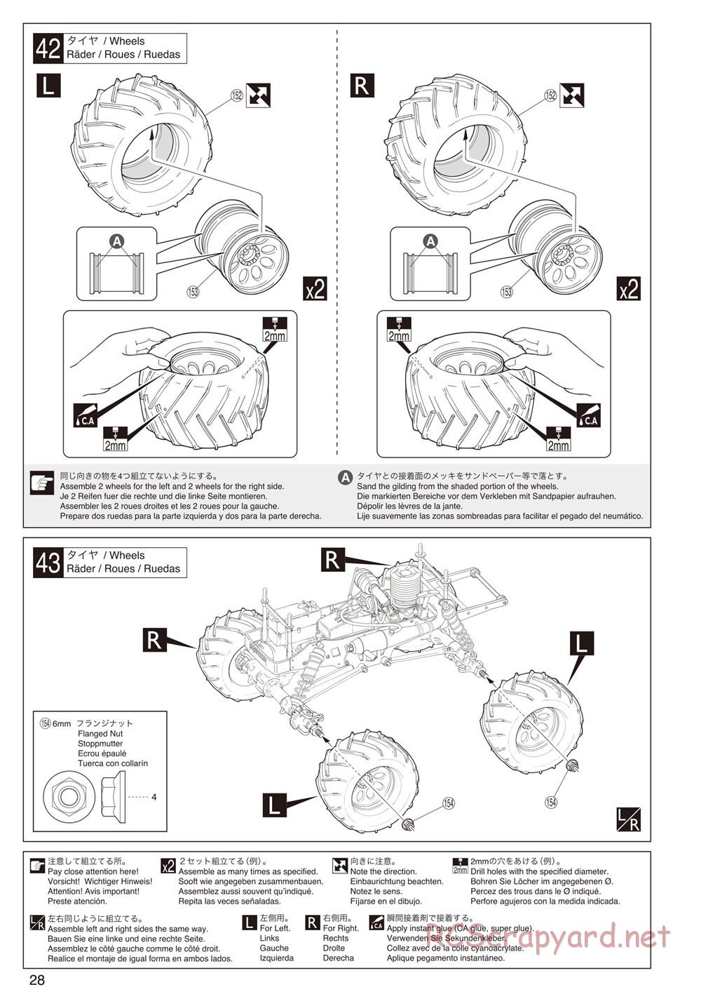 Kyosho - Mad Force Cruiser - Manual - Page 28