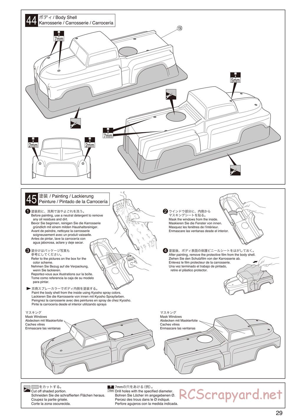 Kyosho - Mad Force Cruiser - Manual - Page 29