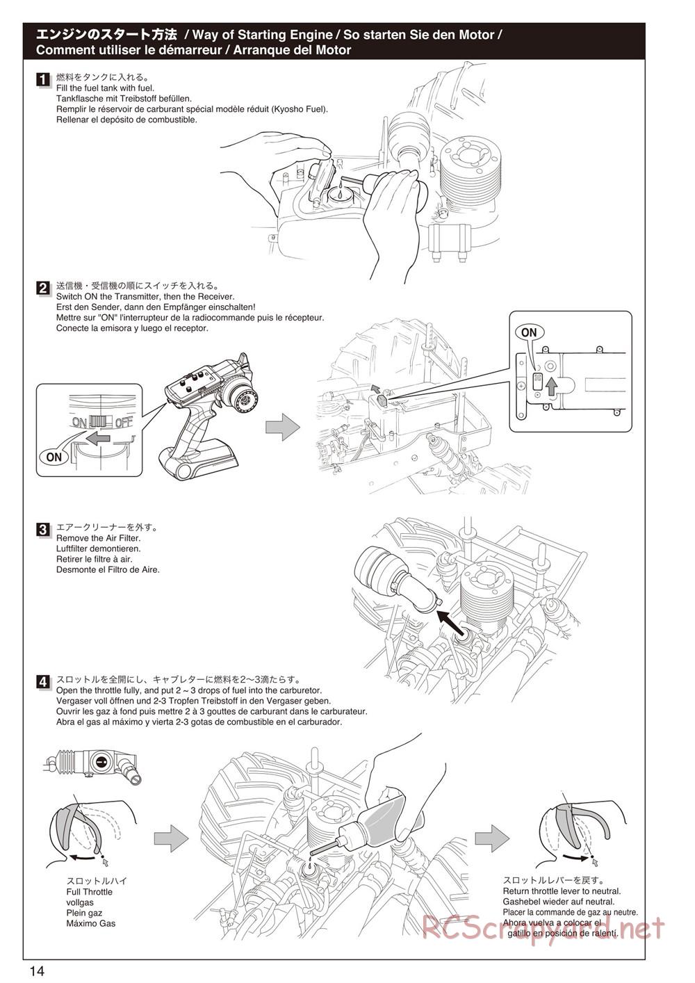 Kyosho - Mad Force Cruiser - Manual - Page 14