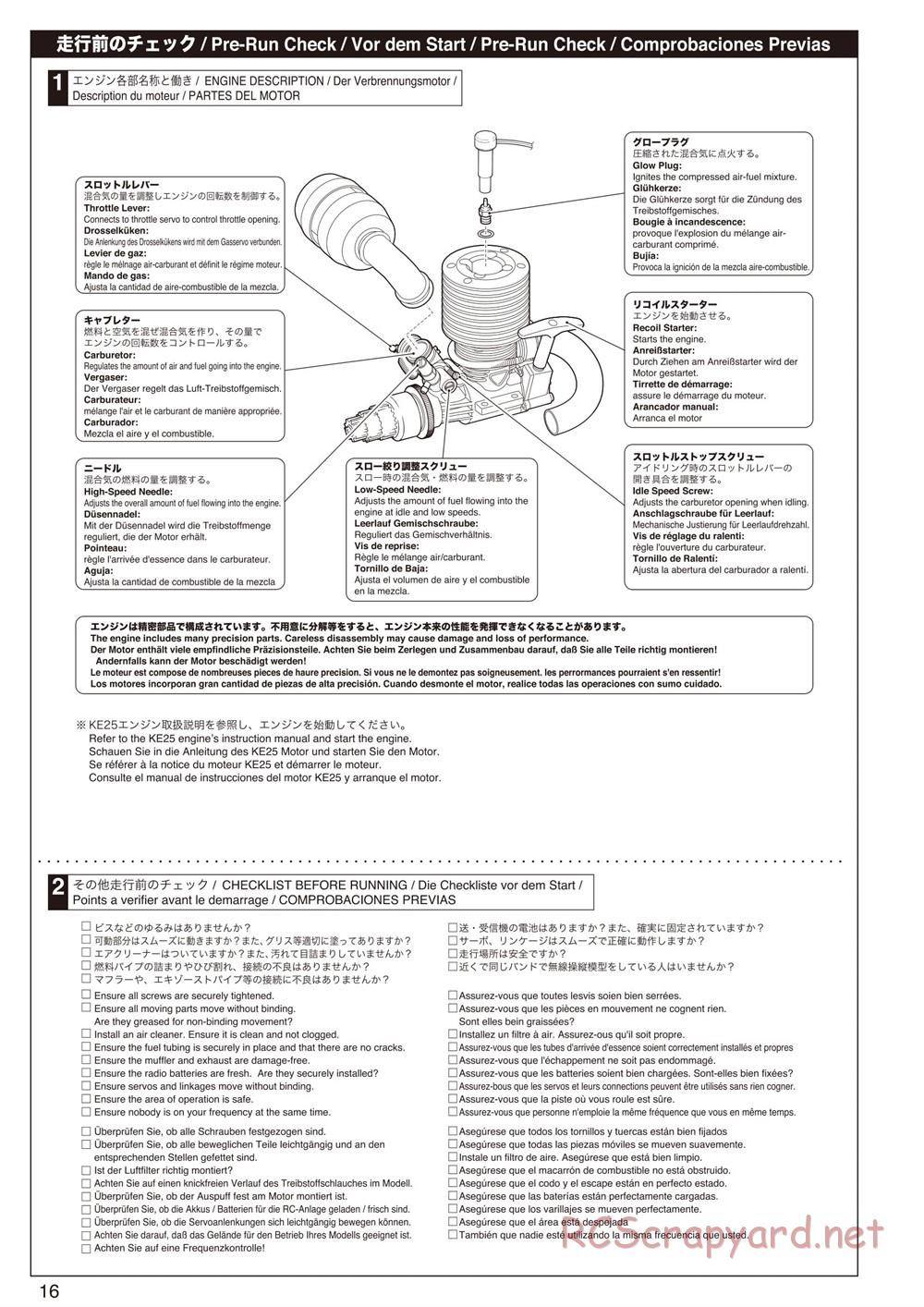 Kyosho - Mad Force Cruiser - Manual - Page 16